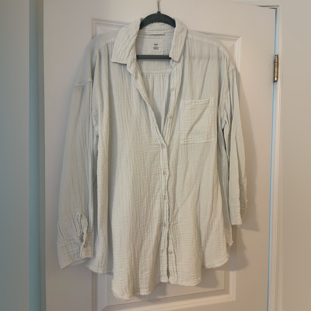 Aerie beach cover up shirt